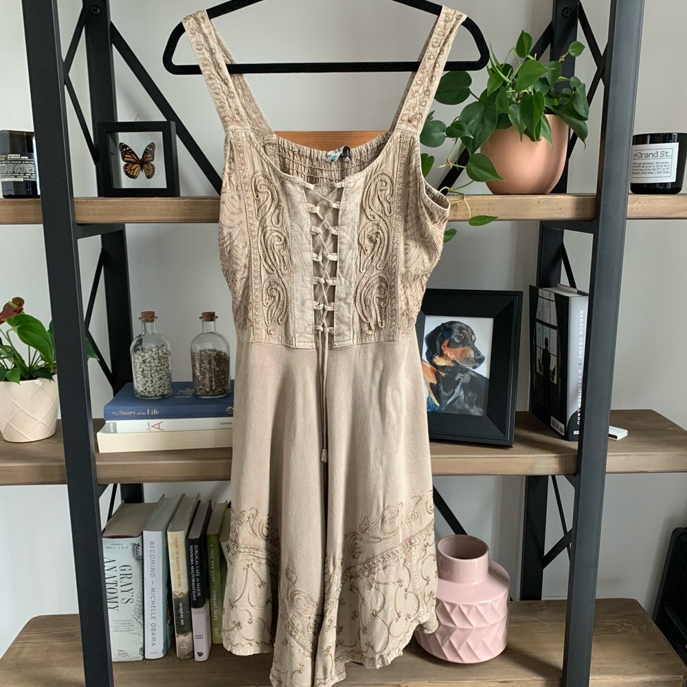 NWT Boho Sleeveless Summer Dress